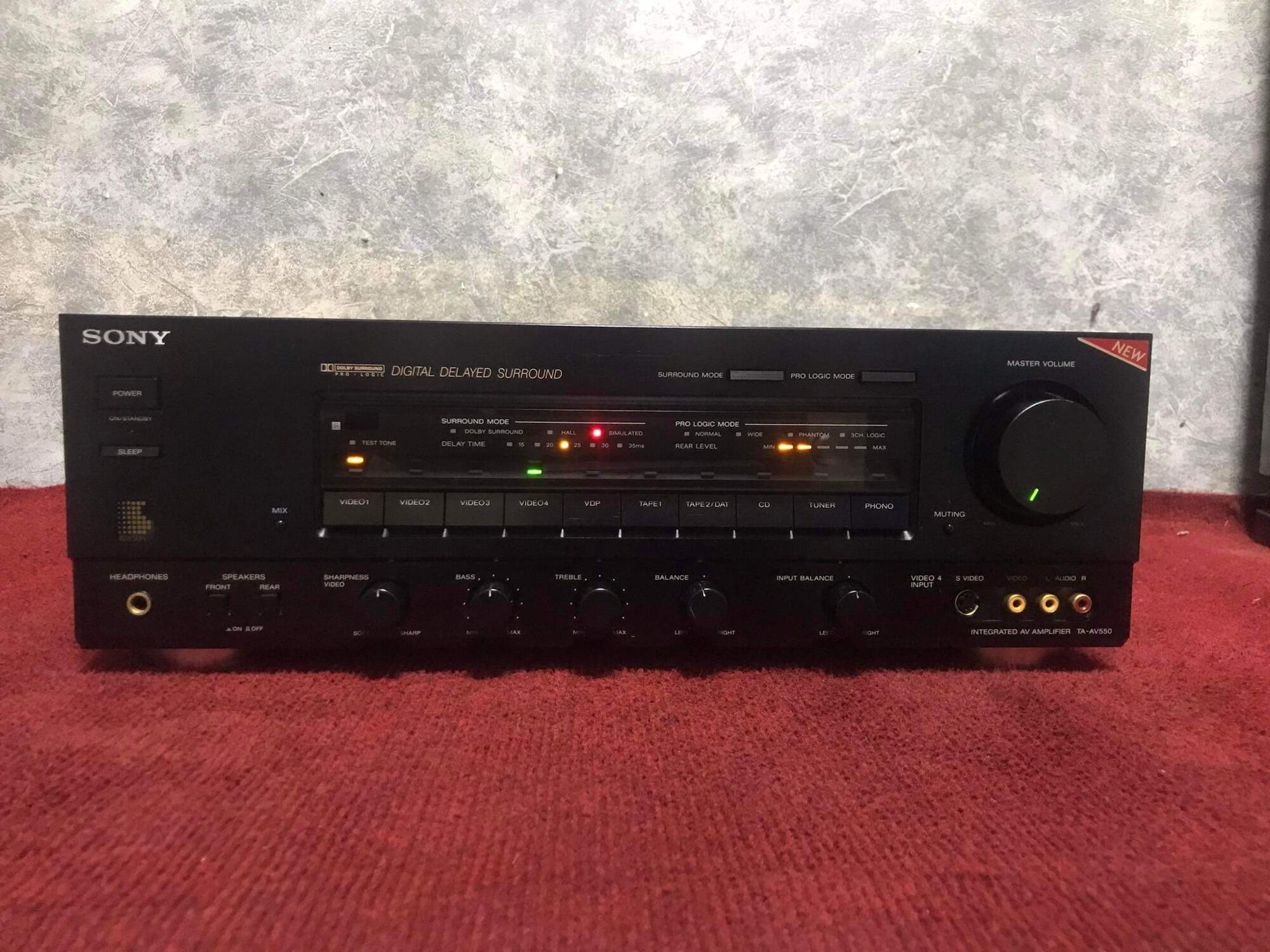 SONY ソニー AVアンプ INTEGRATED AV TA-AV550 SONY TA-AV550の仕様 ソニー