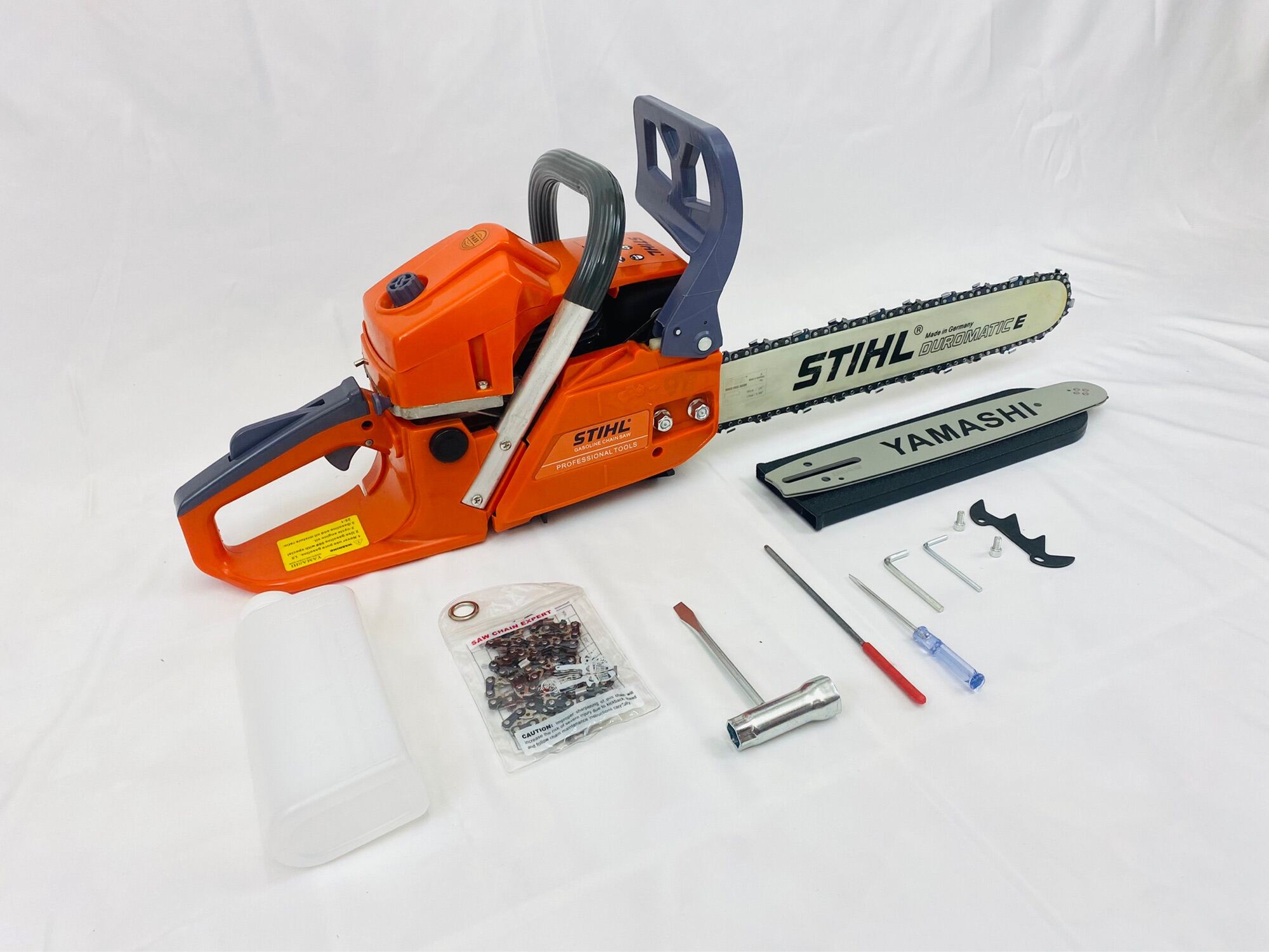 เลื่อยยนต์ รุ่น 5800  บาร์ 16 นิ้ว STIHL โซ่ 3/8p + บาร์โซ่ 11.5 นิ้ว อุปกรณ์พร้อมใช้งาน