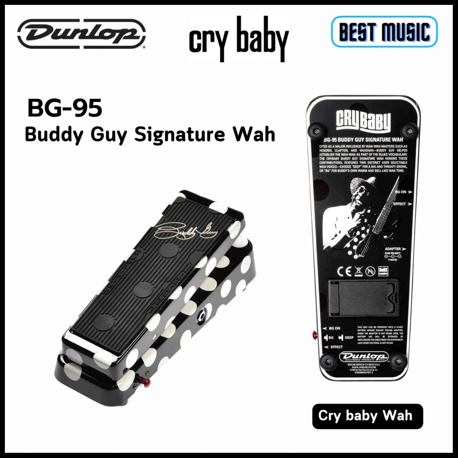BG-95 CRY BABY buddy guy signature wah | nate-hospital.com