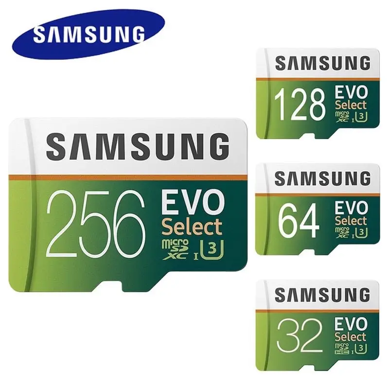 ภาพหน้าปกสินค้าเมมโมรี่การ์ด SAMSUNG Micro SDcard 32GB 64GB 128GB 256GB 512GB Class 10 EVO Select (U3 100MB/s) memory card การ์ดหน่วยความจำ จากร้าน Taihe889 บน Lazada
