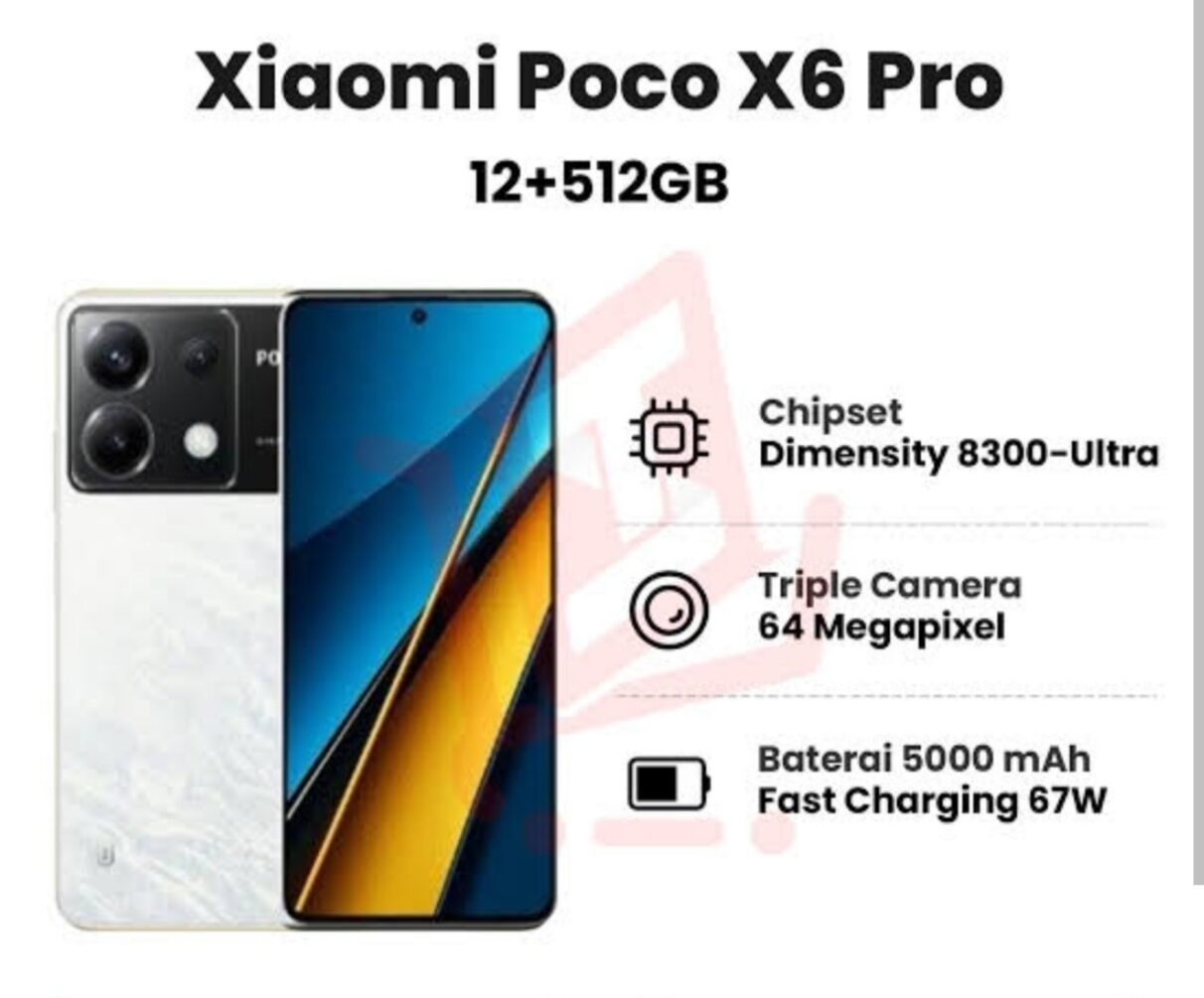 poco x6 pro 5g ราคา 12,900 บาท*ส่งฟรี