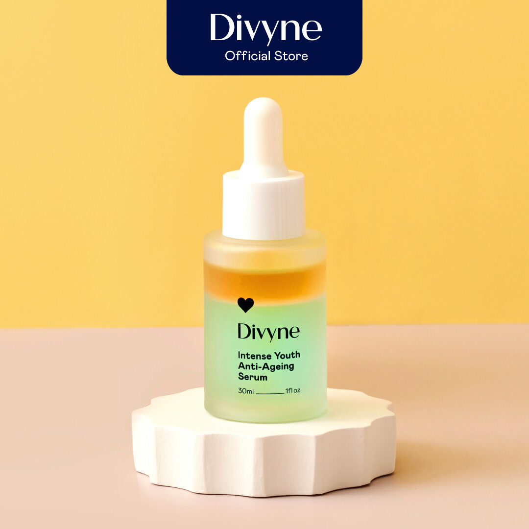 Divyne (ดิไวน์) อินเทนส์เซรั่ม ช่วยลดเลือนฝ้า กระฝังให้จางลง 30ml. DIVYNE Intense Youth Anti-ageing Serum 30ml ราคา 1,251 บาท*ส่งฟรี