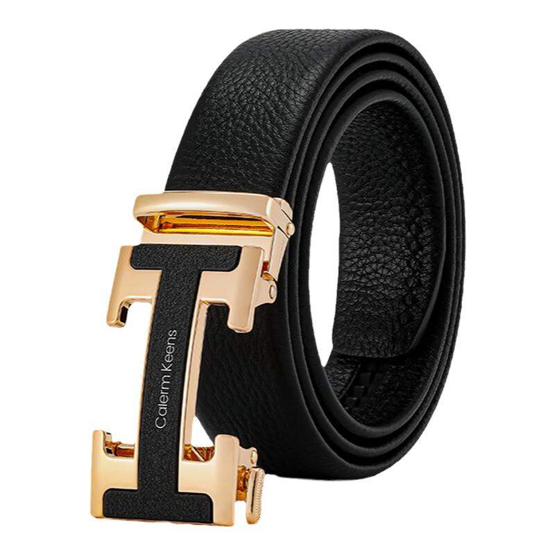 calermkeens | Men's Automatic Buckle Leather Belt Fashionable ราคา 2,536 บาท*ส่งฟรี