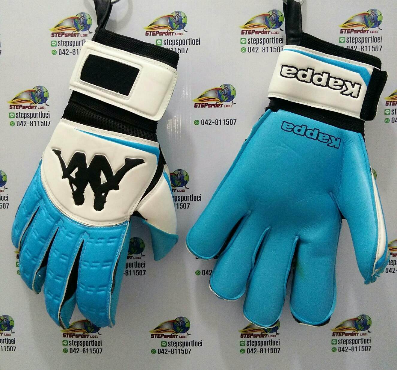 Kappa(แคปป้า)ถุงมือผู้รักษาประตู Kappa GV-1512 Valenzio Regend GK Roll Finger Cut มี 4 สี เบอร์ 8 - 11