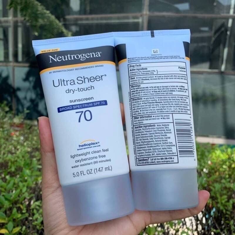 neutrogena ultra sheer dry touch reddit