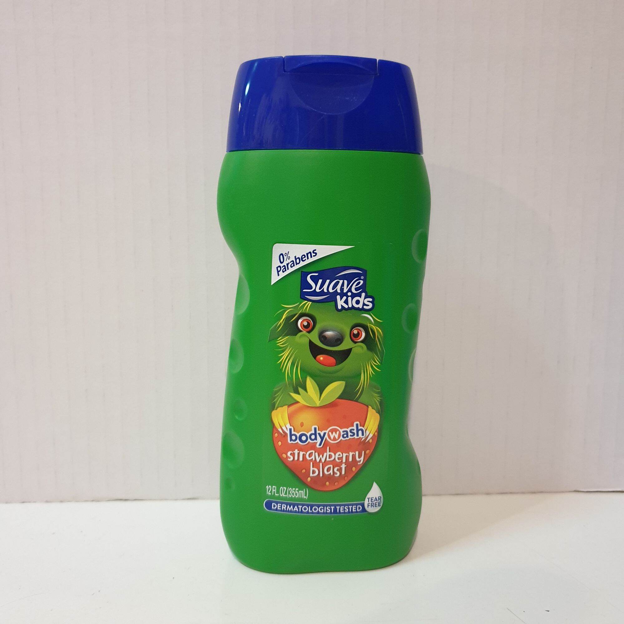 สบู่เหลวสำหรับเด็ก Suave Kids Body Wash Strawberry 355ml นำเข้าอเมริกา