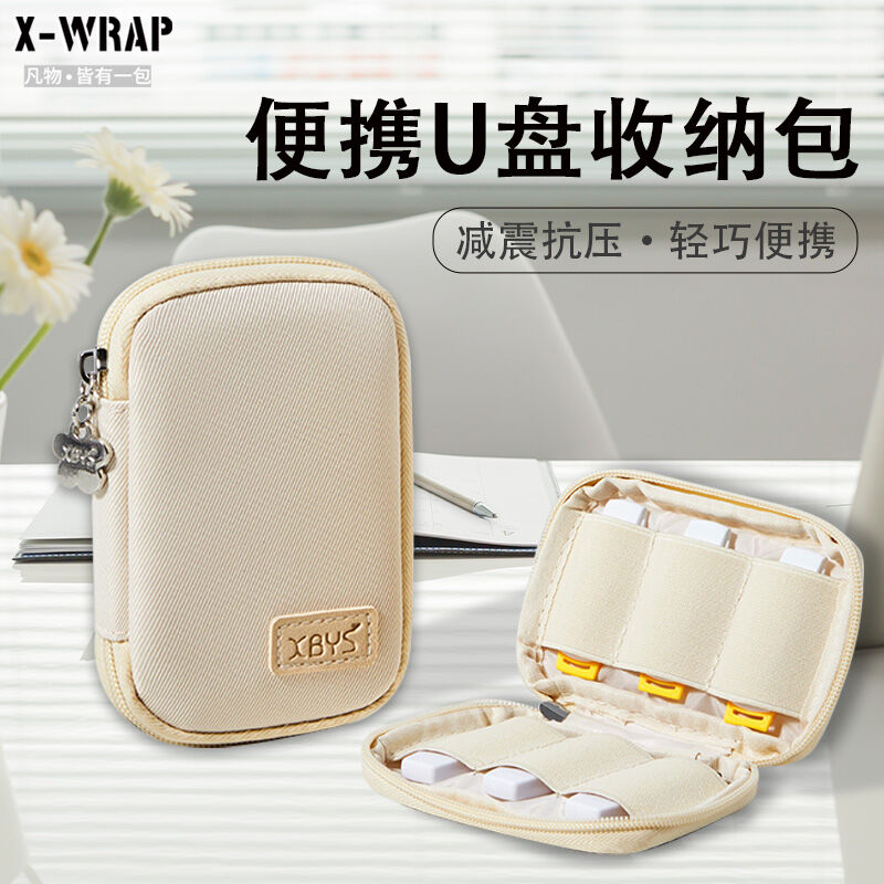 amiable tiger | Portable Waterproof Multi-Pack USB Drive Storage Case ราคา 188 บาท*ส่งฟรี