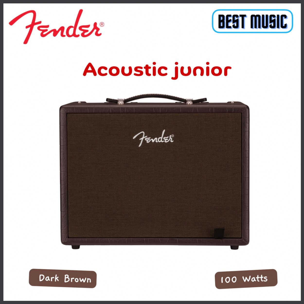 Fender Acoustic Junior แอมป์อคูสติก 100 วัตต์ Lazada.co.th