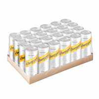 Schweppes Soda ชเวปส์ น้ำโซดา 330 มล. x 24 กระป๋อง