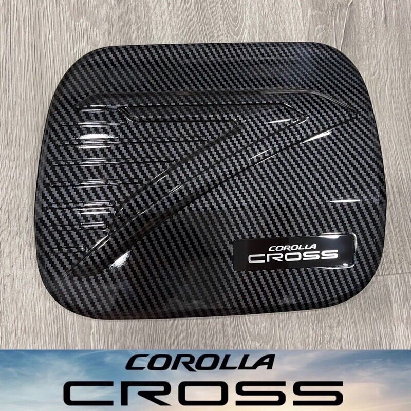 ครอบฝาถังน้ำมัน Corolla CROSS ลายคาร์บอน carbon (2020-ปัจจุบัน)