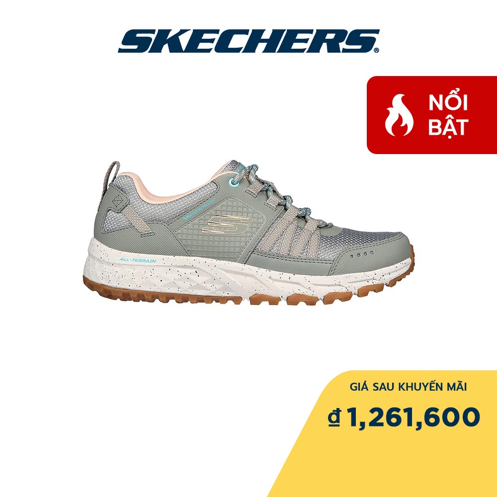 Skechers Nữ Giày Thể Thao Trail và Hiking Tập Gym Đi Học Đi Làm Outdoor Escape Plan Trail &amp; Hiking Air-Cooled Memory Foam - 180061-OLV