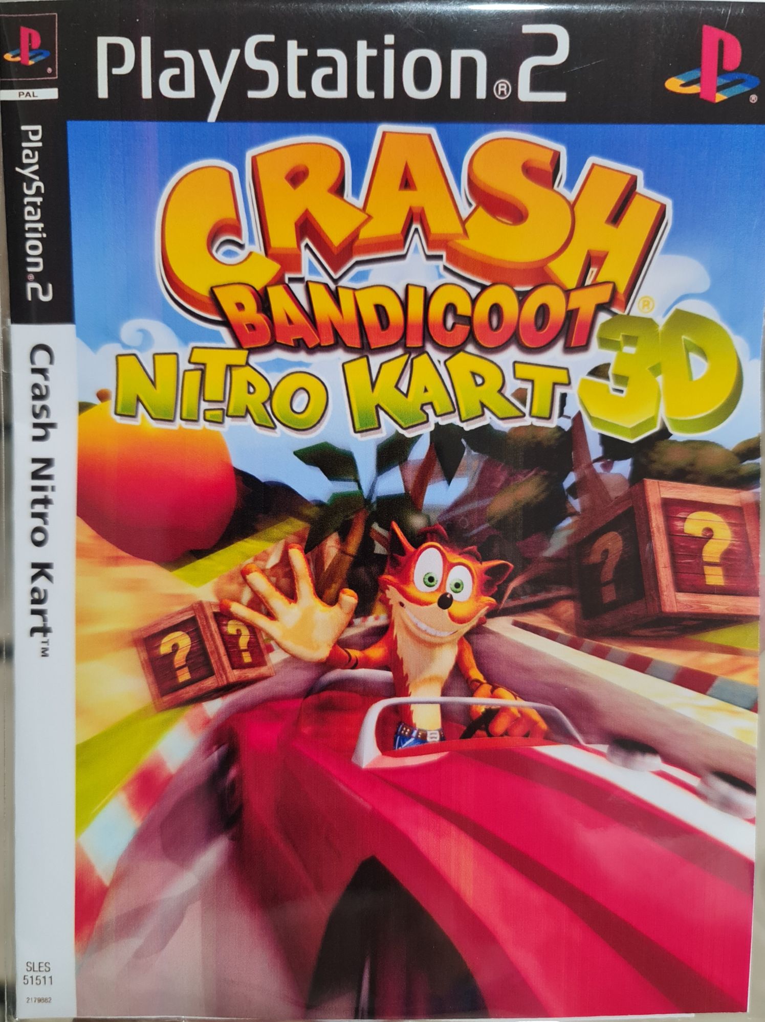 แผ่นเกมส์PS2 - Crash Bandicoot Nitro Kart 3D รถแข่งยิงพลังใส่กัน