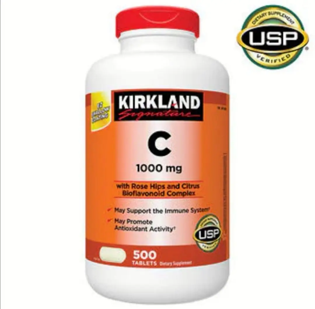 (Exp.2024) Kirkland Vitamin C 1000 mg 500 Tablets