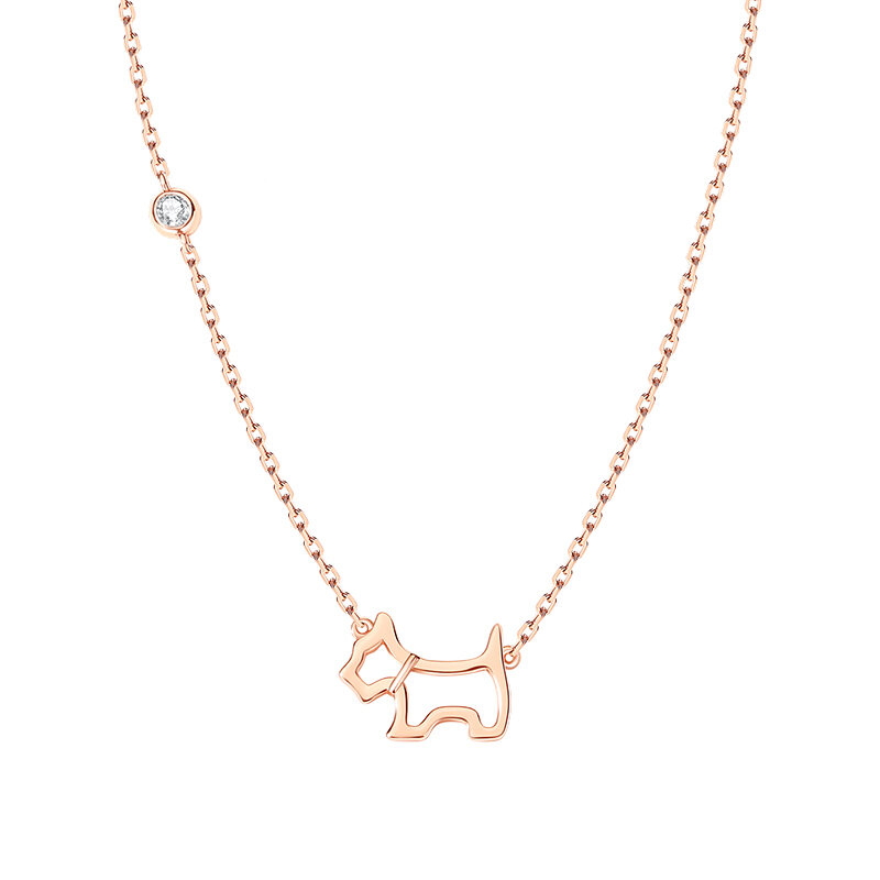 AGATHA | Elegant Luxury Dog Pendant Necklace ราคา 2,261 บาท*ส่งฟรี