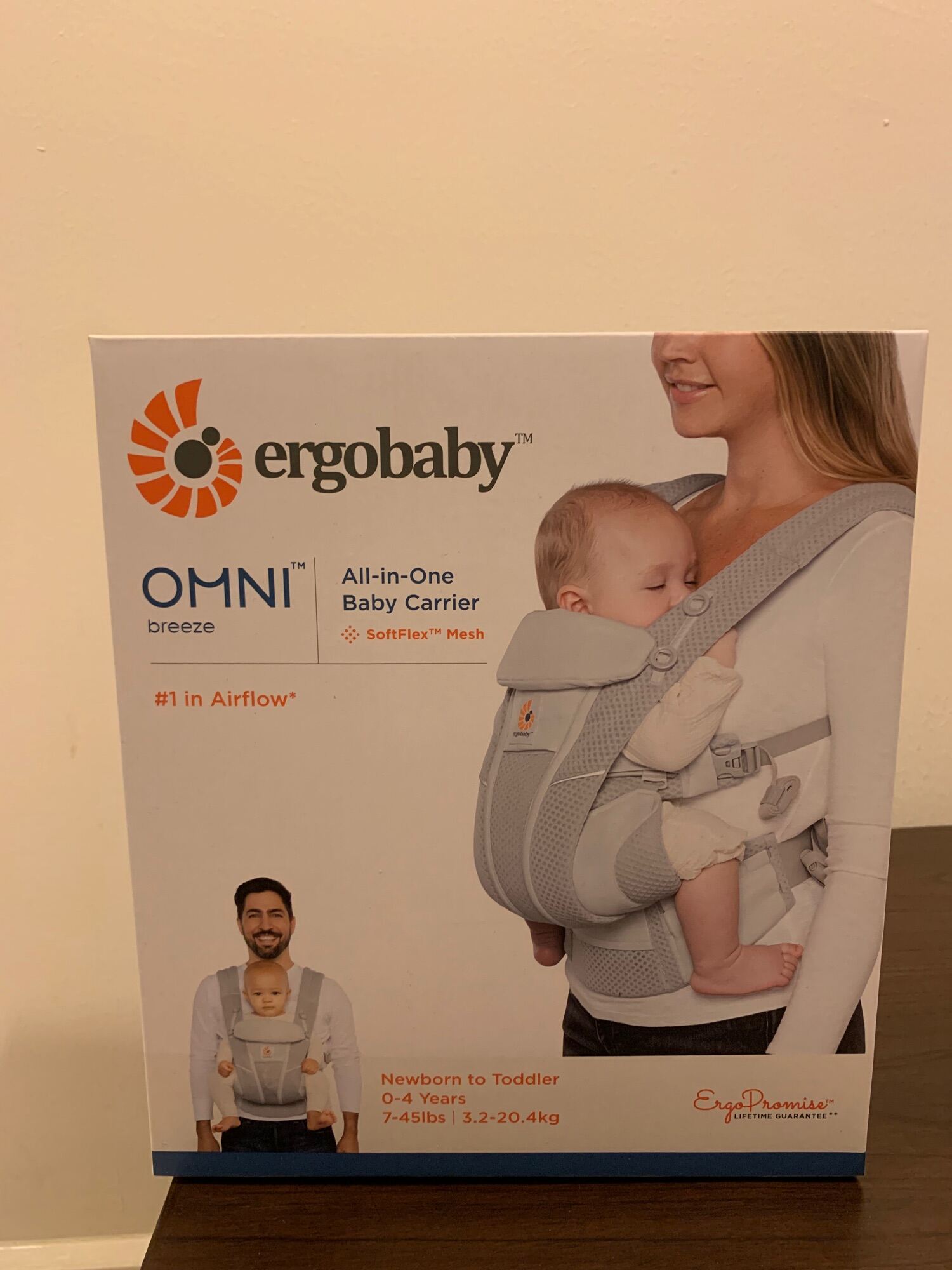 Ergobaby Omni Breeze Pearl Grey