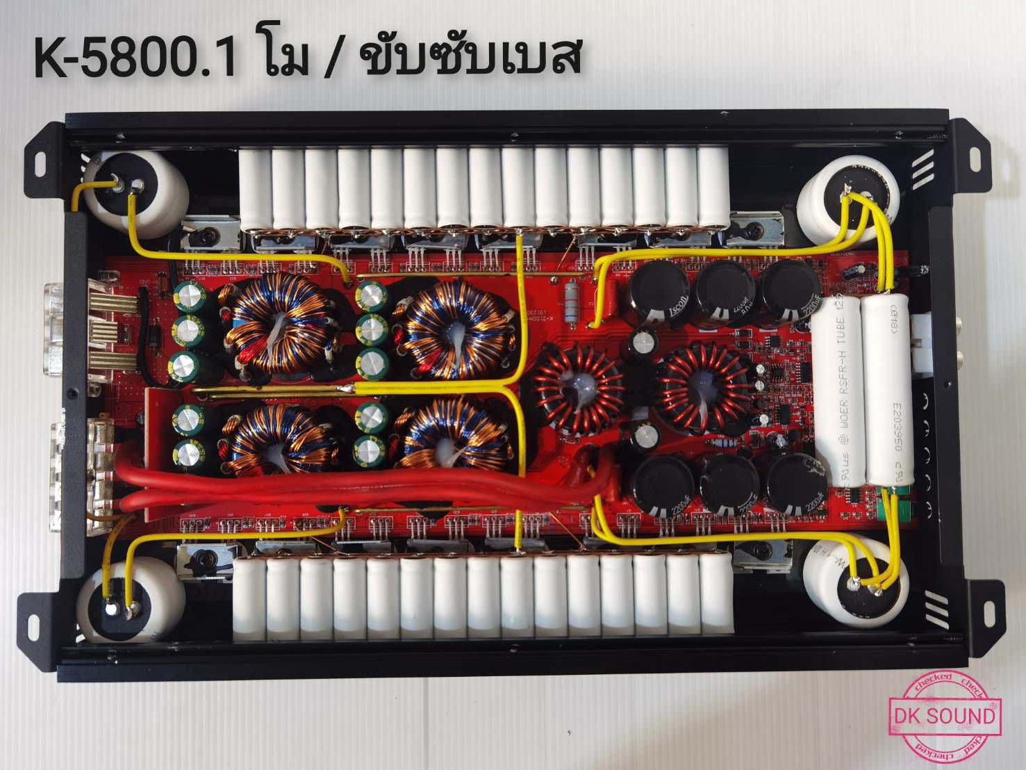คลาสดี​ โม​ ขับซับ​ รุ่น​K-5800.1​ 5000w.​ Class​ D​ โม​ เพาเวอร์​แอมป์​ ​ คลาสดีขับซับ​ เครื่องเสียง​รถยนต์​ power​ amp