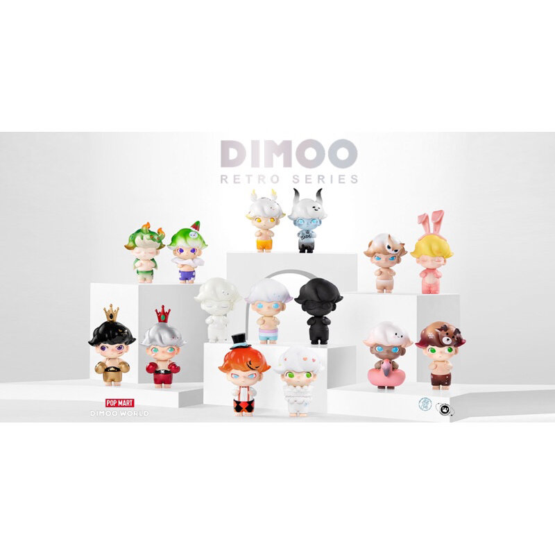 DIMOO RETRO SERIES BLIND BOXพร้อมส่งในไทย - Happy Art Toys - ThaiPick