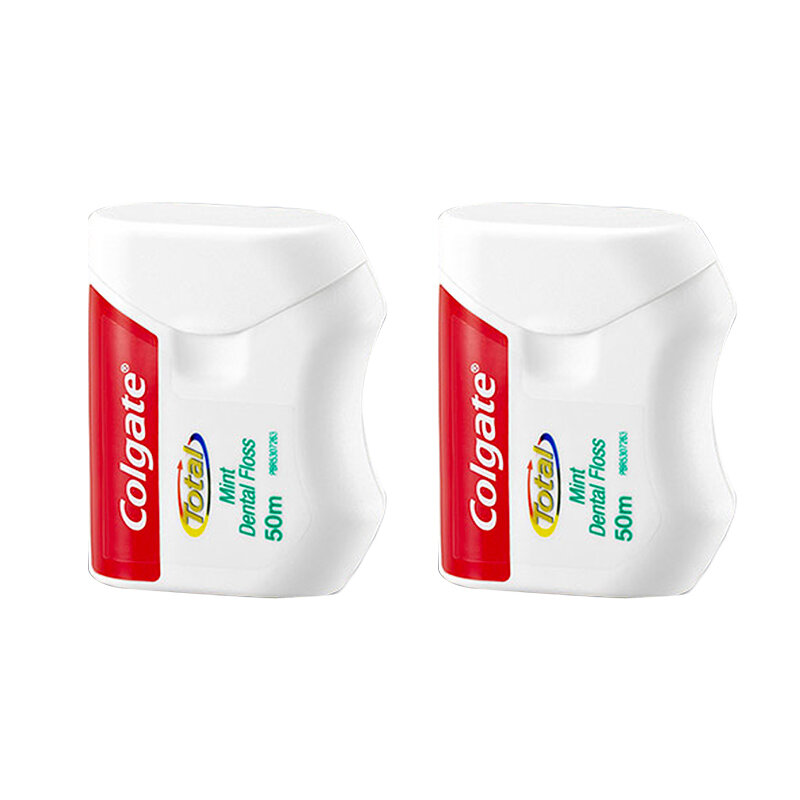 Colgate | ไหมขัดฟันบาง รสเปปermint ความยาว 100 เมตร