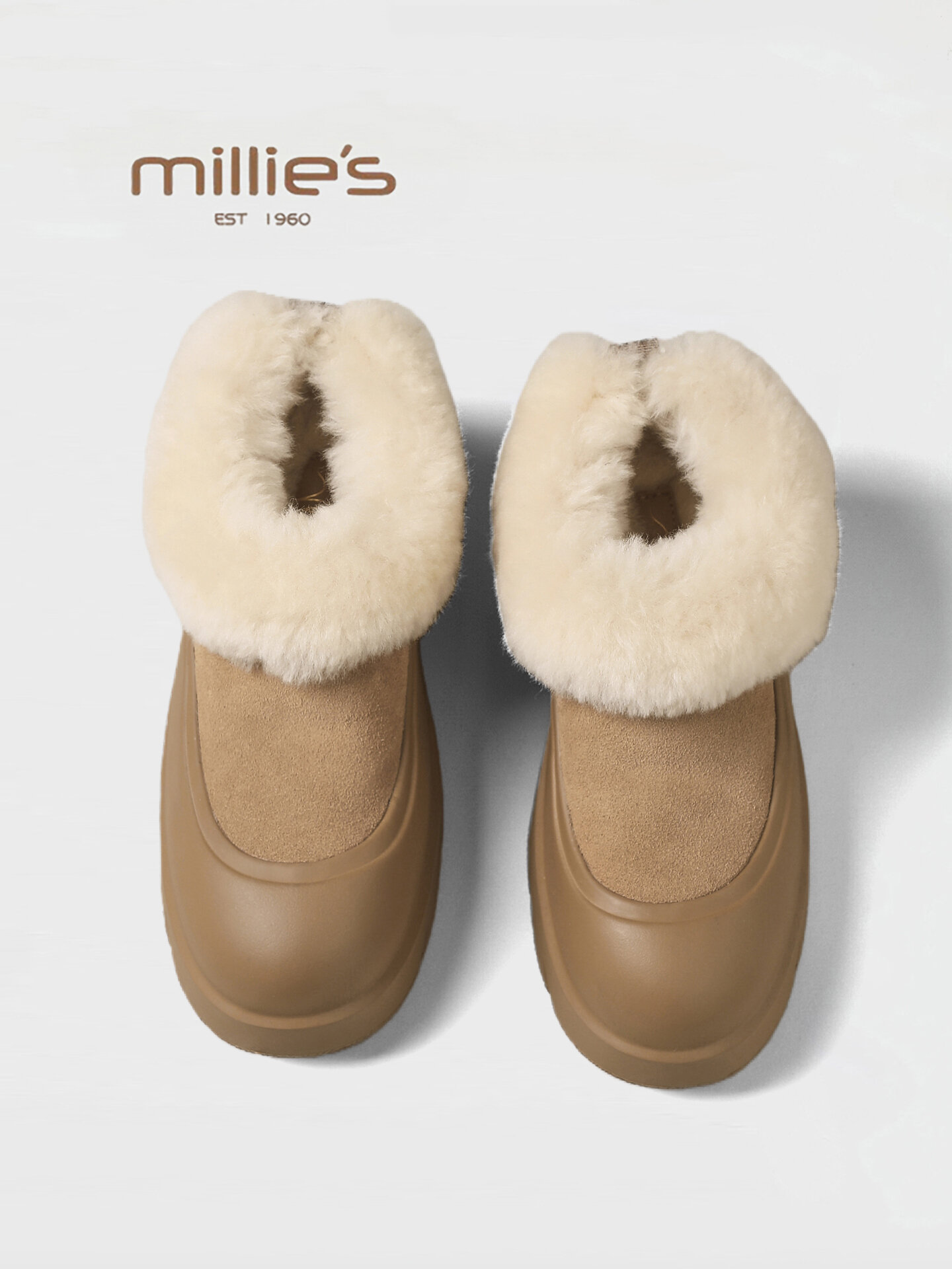 Thick Sole Warm Fur Shoes ราคา 8,496 บาท*ส่งฟรี