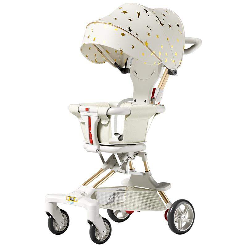 Lightweight Foldable One-click Baby Stroller