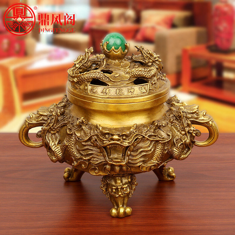 ผลิตภัณฑ์ความงามและการดูแลผิว DINGFENGGE | Buddhist Incense Burner Brass ราคา 6,275 บาท*ส่งฟรี