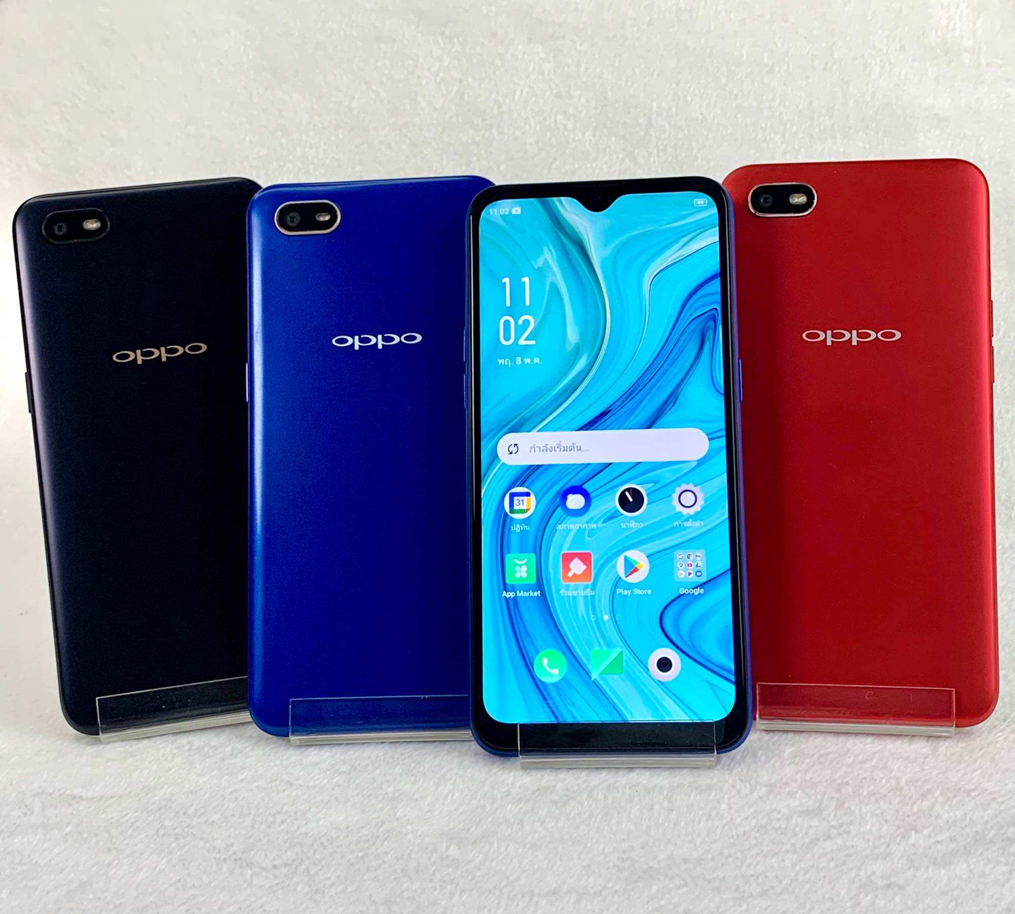 Oppo A1 K, 6.1 Inch Screen, 2Gb Ram, 32Gb Rom, 4,000Mah Battery, Android 9, Ready to Use, Comes with Tools. ราคา 1,150 บาท*ส่งฟรี