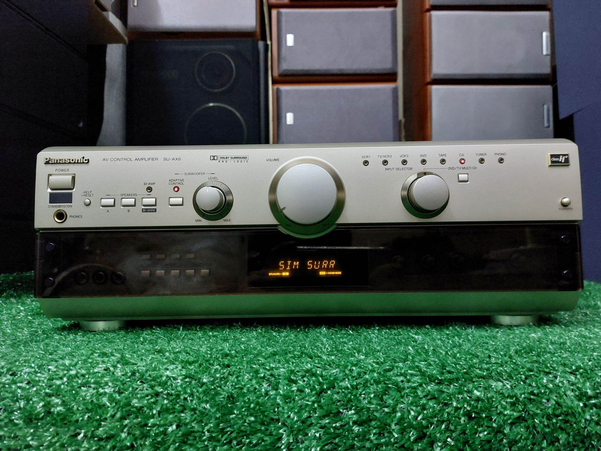 แอมป์​Technics, panasonic รุ่น SU-AX6จาก​ตู้​ยี่ปุ่น​มือ​2