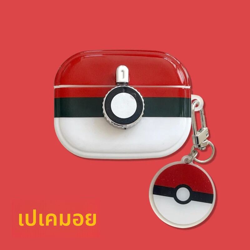 Pokemon เหมาะสําหรับ Apple Airpods 4 เคส Pro2 2/3 รุ่น Airpodspro หูฟังไร้สายบลูทูธ ราคา 200 บาท*ส่งฟรี