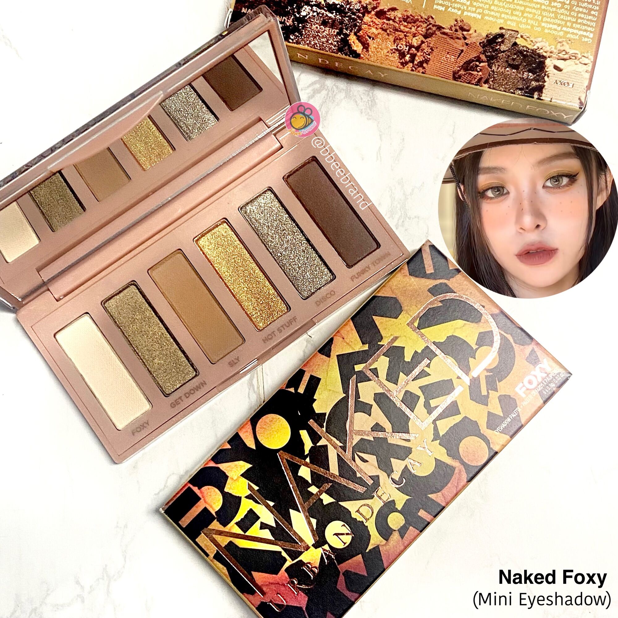 Urban Decay Naked Foxy Mini Eyeshadow Palette X G Foxy