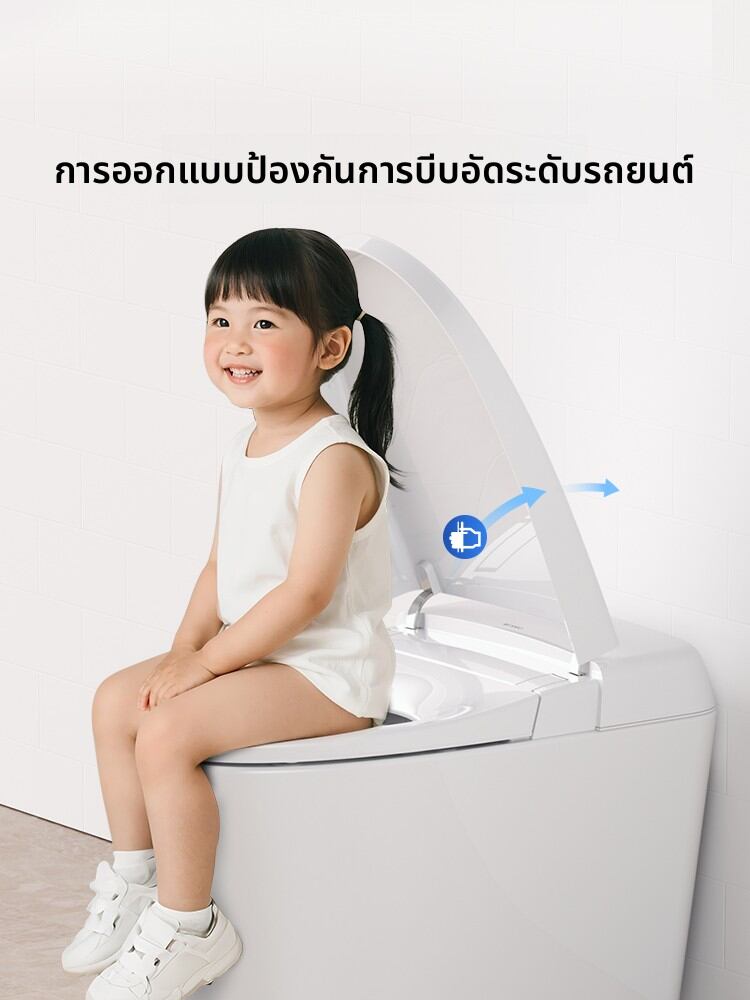 RESMO | Foot Sensor Open Lid & Instant Heating Smart Toilet ราคา 24,293 บาท*ส่งฟรี