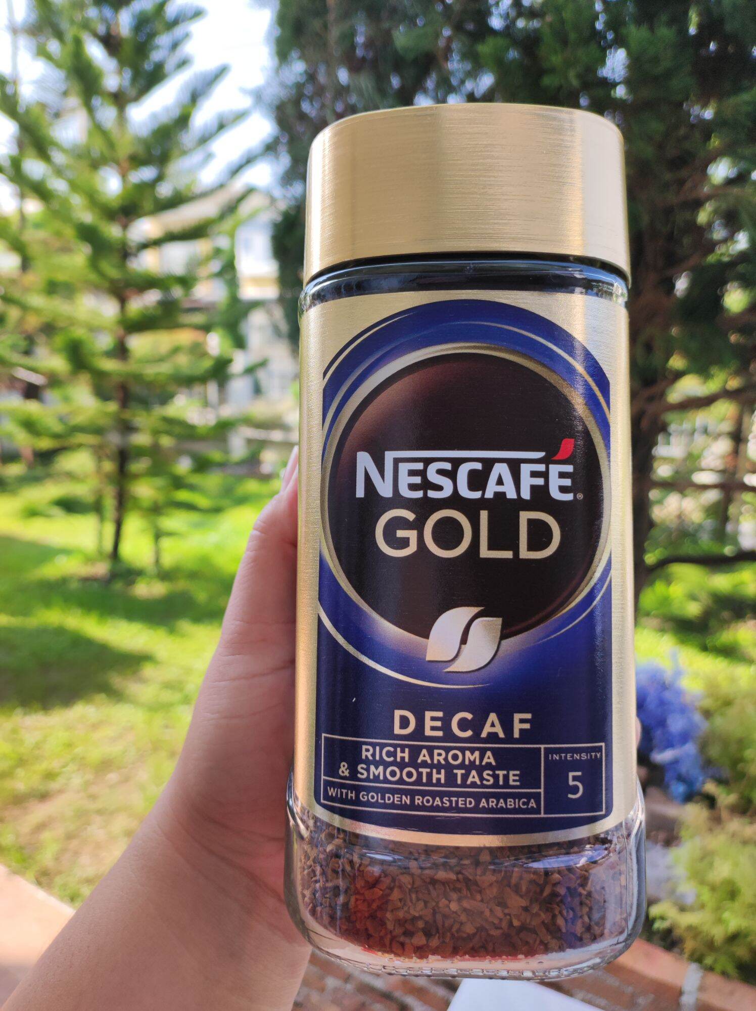 Nescafe gold decaf 200g กาแฟสำเร็จรูปสกัดคาเฟอีน 200กรัม (นำเข้าจากเกาหลี) ราคา 550 บาท*ส่งฟรี