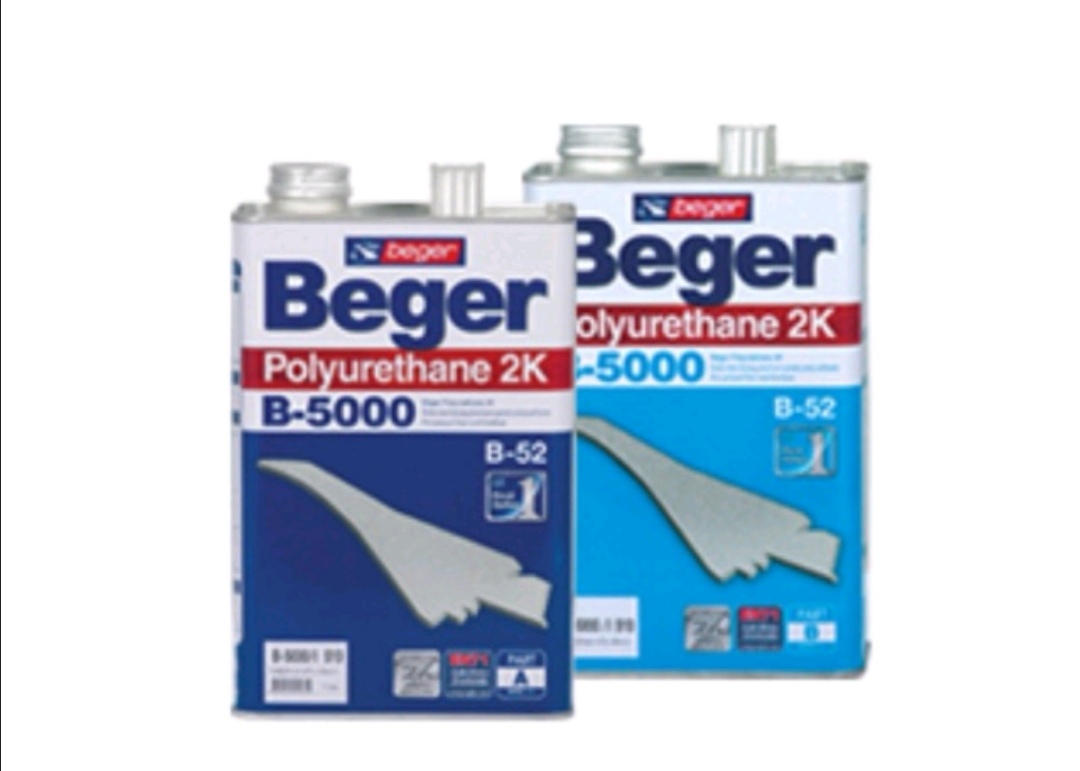 ยูนิเทน ยูเรเทน ยูริเทน BEGER เบเยอร์ ชนิด 2 ส่วนผสม B-5000 2K ขนาด 2 ...