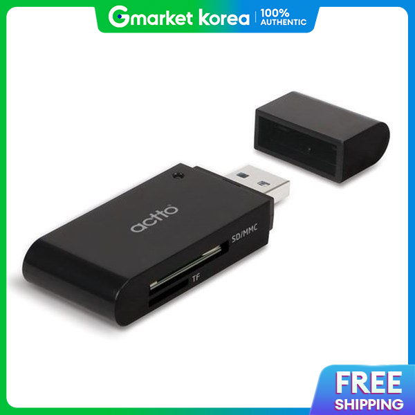 Actto | USB 3.0 2-Slot Memory Card Reader Crd-37 ราคา 469 บาท*ส่งฟรี