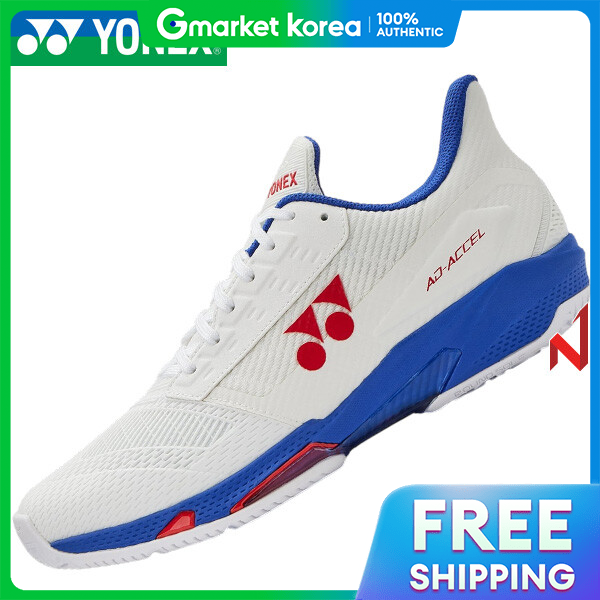 Yonex | 2026 Yonex Tennis Shoes Power Cushion Ad Excel All Court Wide Sht-Aawae Wh/Pu Unisex ราคา 4,542 บาท*ส่งฟรี