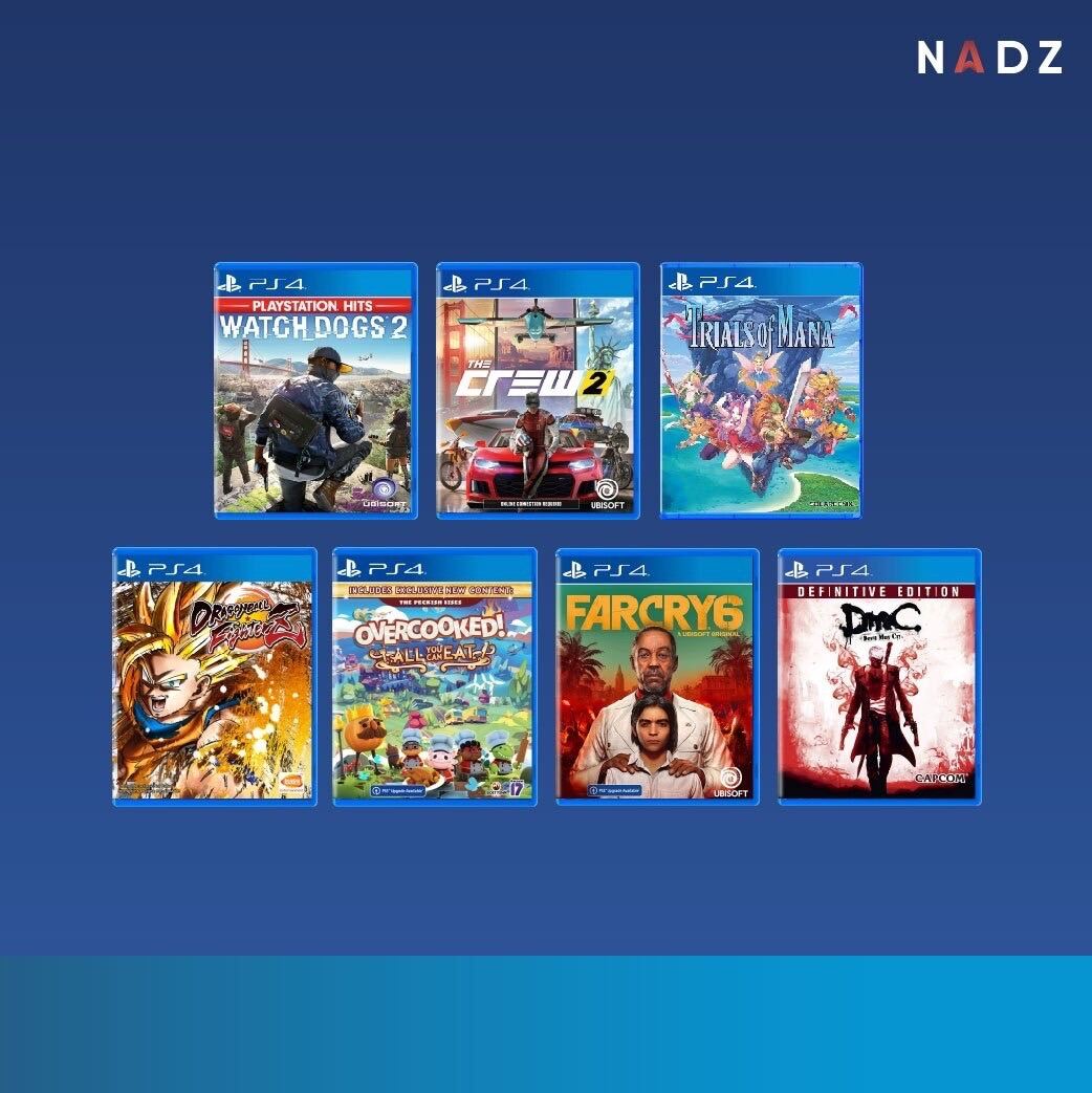 Playstation 4 Game Nadz Promotion 13/7/2022 Nadz ThaiPick