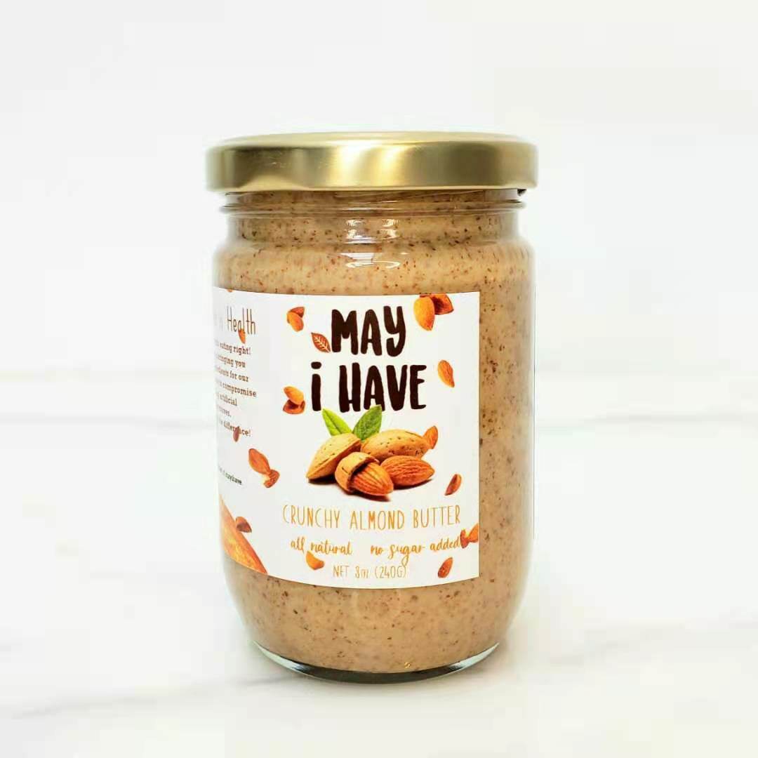 Crunchy Almond Butter(original) no sugar added 240g