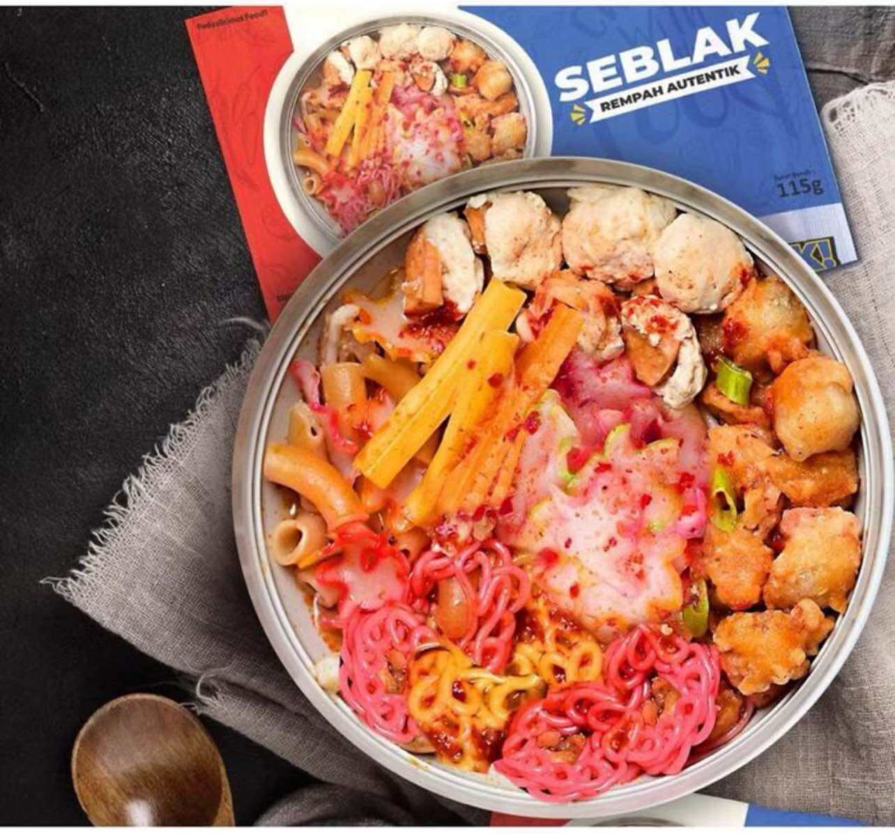 boci seblak sajojo 12点セット SAJODO - PAKET TWIN SAJODO SNACK (BASO ACI 195 Gram SEBLAK 195