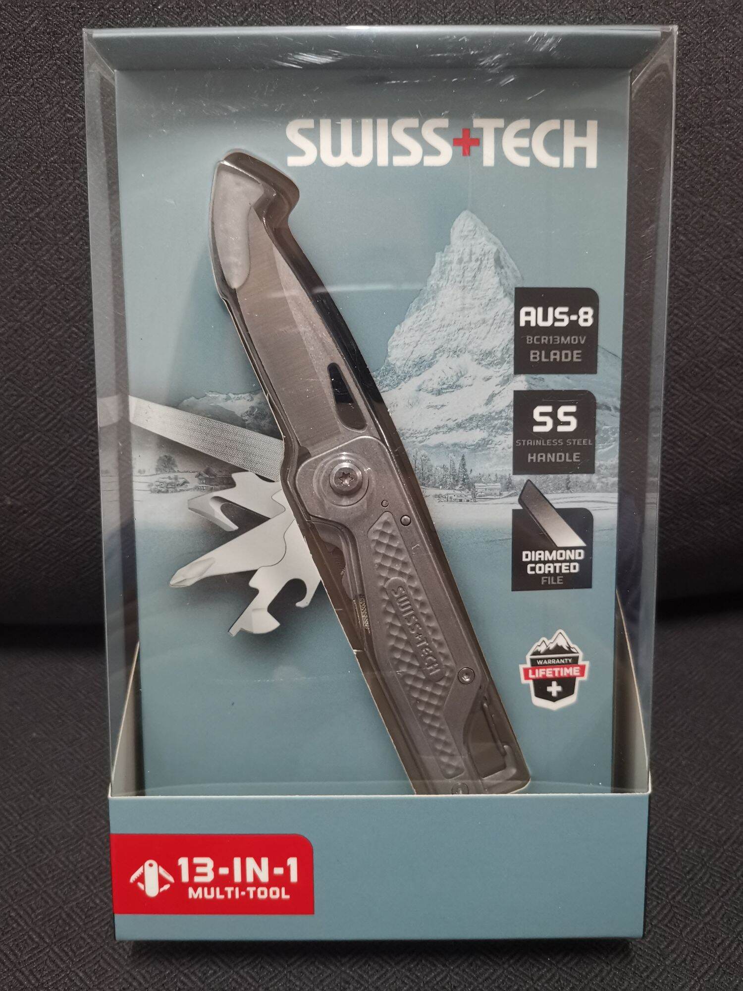 SWISSTECH 13 IN 1 MULTITOOL ST022001 Lazada.co.th