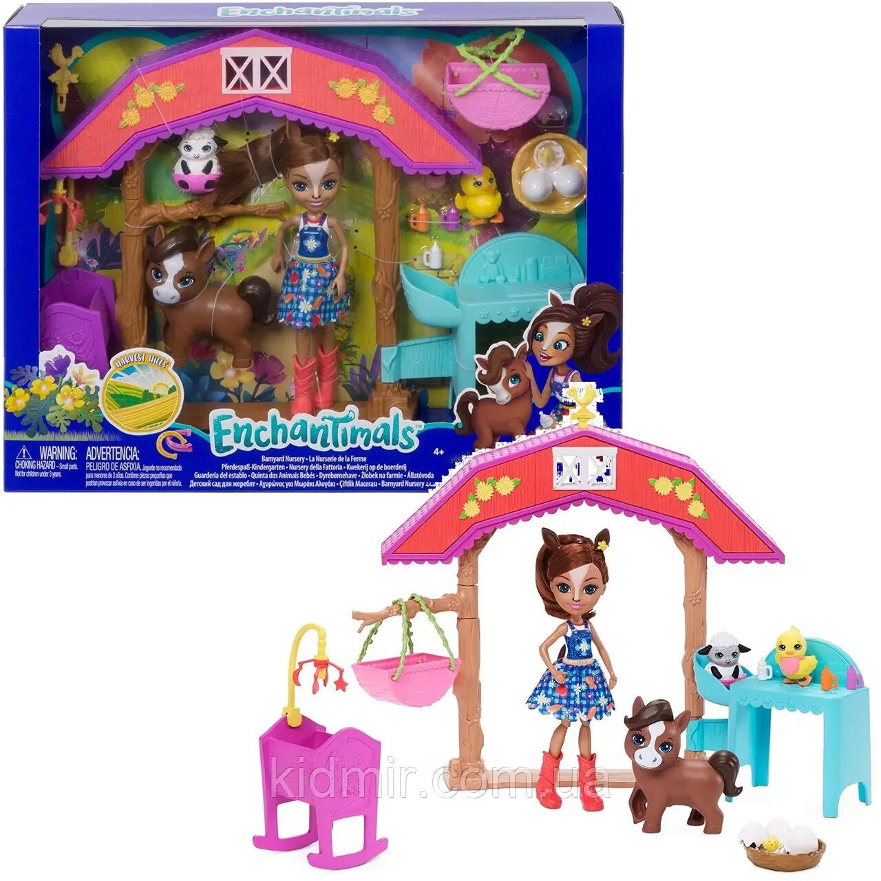 พร้อมส่ง Enchantimals GJX23 - Horse Fun Nursery Playset with