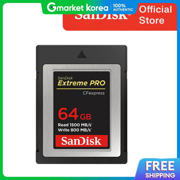 Sandisk | Sandisk Cfexpress Extreme Pro Type B 64Gb Xqd Memory Card Enl ราคา 7,044 บาท*ส่งฟรี
