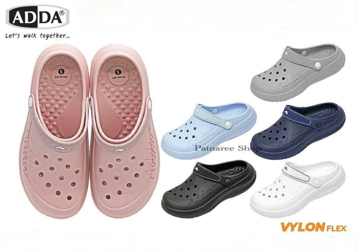Adda Model 58U02, Big Toe Shoes, Slip-On Style, Size 4-7 ราคา 169 บาท*ส่งฟรี