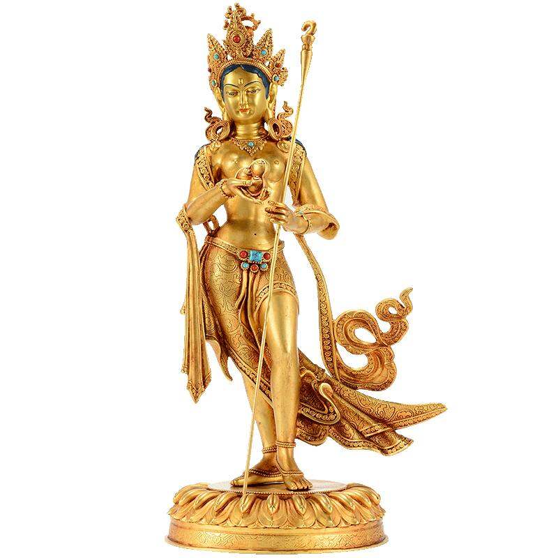 CHUANGLONG | Bronze Tara Statue 21 Tara Standing Image For Home Living Room ราคา 345,709 บาท*ส่งฟรี