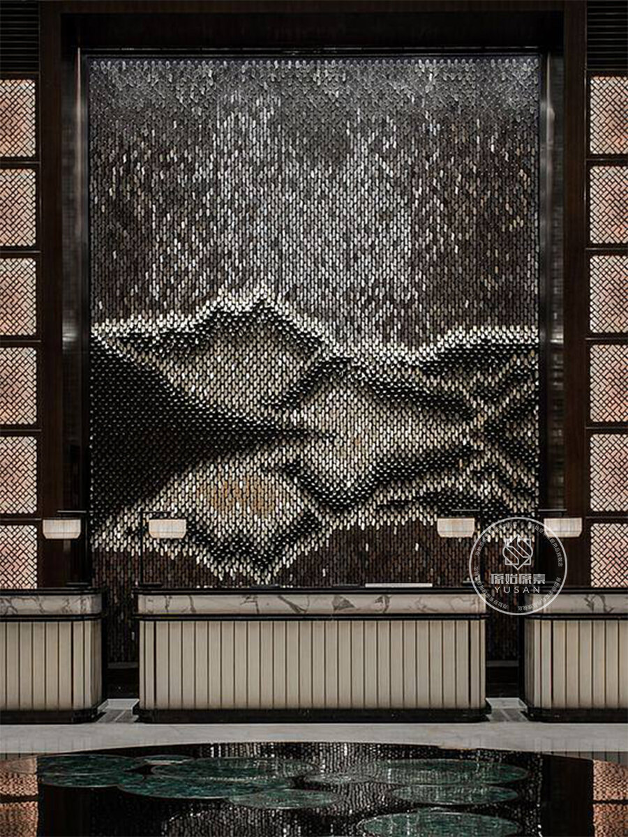 [YUSAN | Luxurious Wall Art Stainless Steel Dragon Scale Sculpture,YUSAN | Luxurious Wall Art Stainless Steel Dragon Scale Sculpture,] ราคา 16,622 บาท*ส่งฟรี