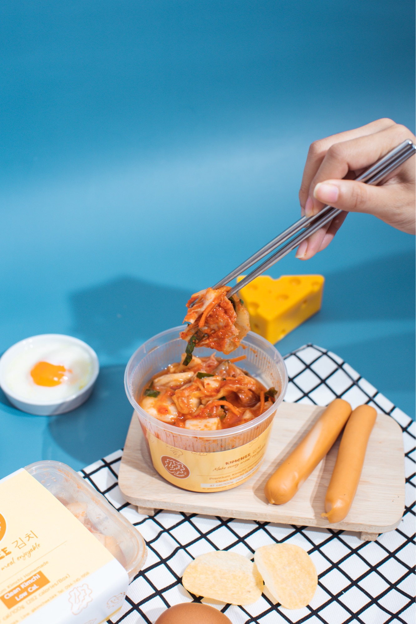 Clean Kimchi กิมจิสูตรคลีน วีแกน คีโต 400กรัม (รวมส่ง)
