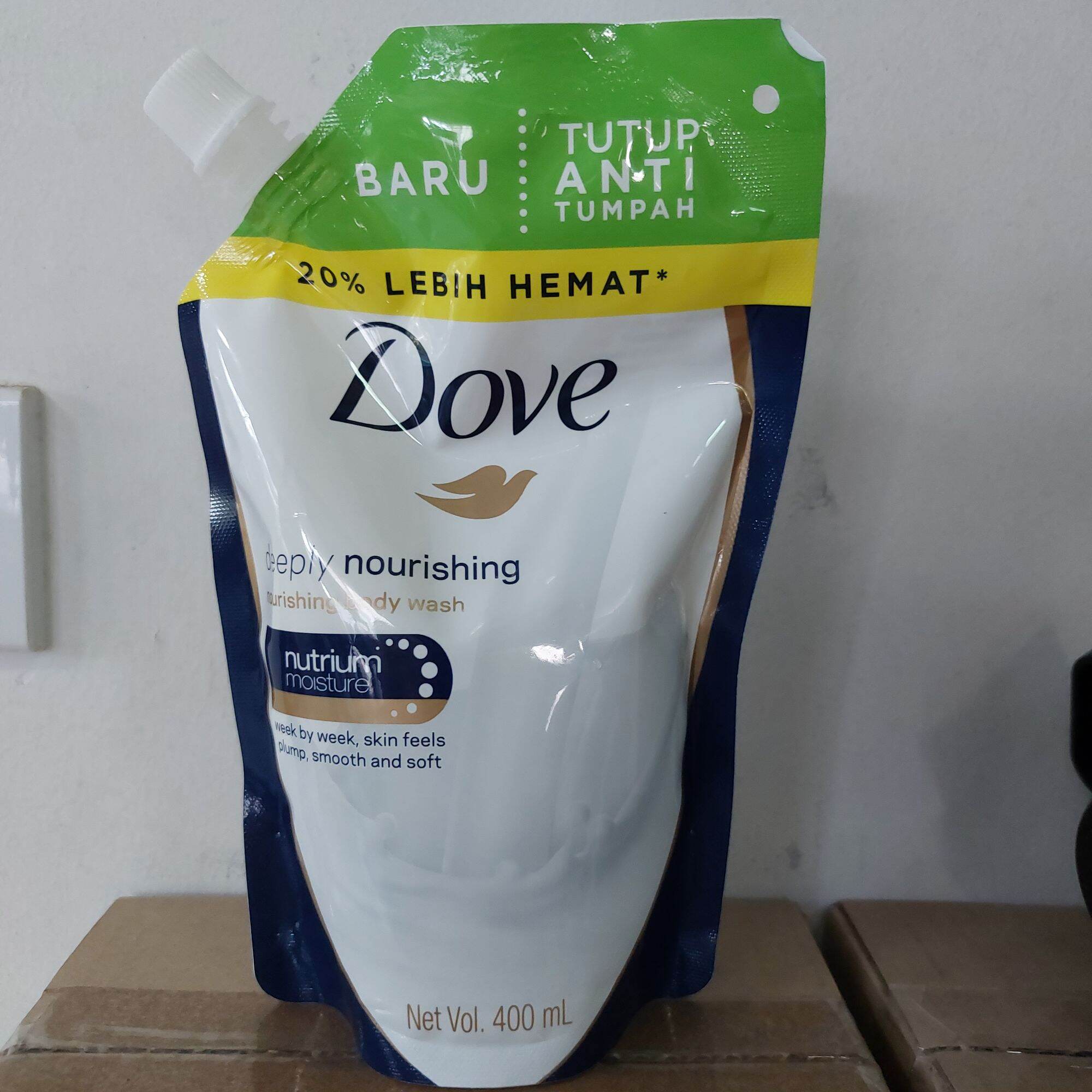 dove body wash ครีมอาบน้ำ deeply nourishing refill 400ml exp 1224 ...