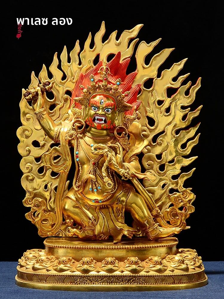 CHUANGLONG | Copper Gilt Buddhist Vajrapani Statue Ornament ราคา 8,304 บาท*ส่งฟรี