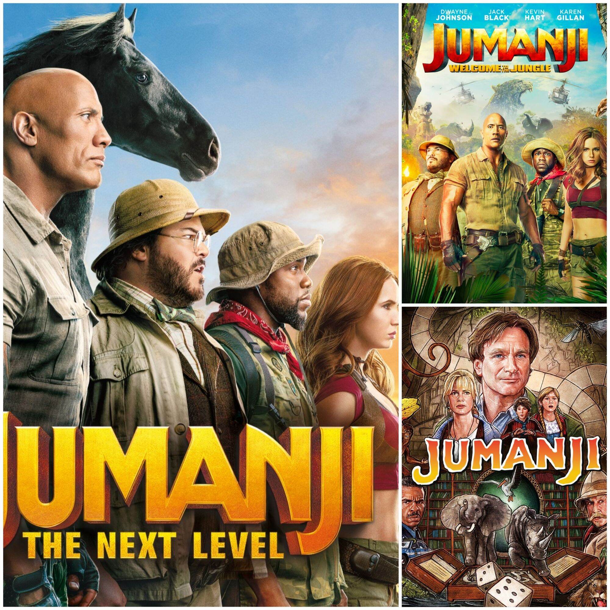 DVD จูแมนจี้ ครบ 3 ภาค Jumanji 3-Movie Collection #หนังฝรั่ง #แพ็คสุด ...