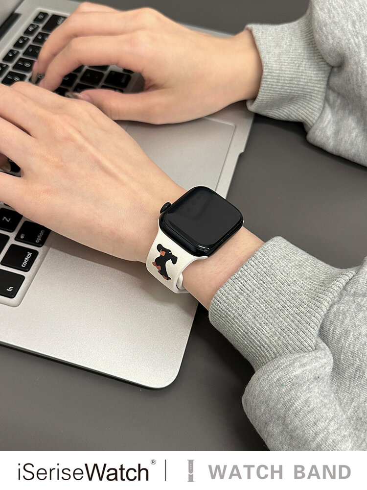 iSeriseWatch | Silicone Band for Apple Watch Creative Dachshund Design ราคา 508 บาท*ส่งฟรี