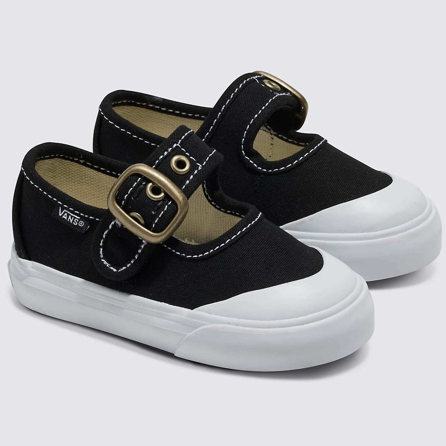รองเท้าเด็กVANS MARY JANE BLACK WHITE TODDLERS (สินค้ามีประกันแท้) ราคา 3,400 บาท*ส่งฟรี