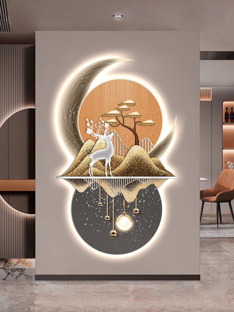 [XIANGTUYIN | Luxury Deer Themed LED Wall Art,XIANGTUYIN | Luxury Deer Themed LED Wall Art,] ราคา 2,205 บาท*ส่งฟรี